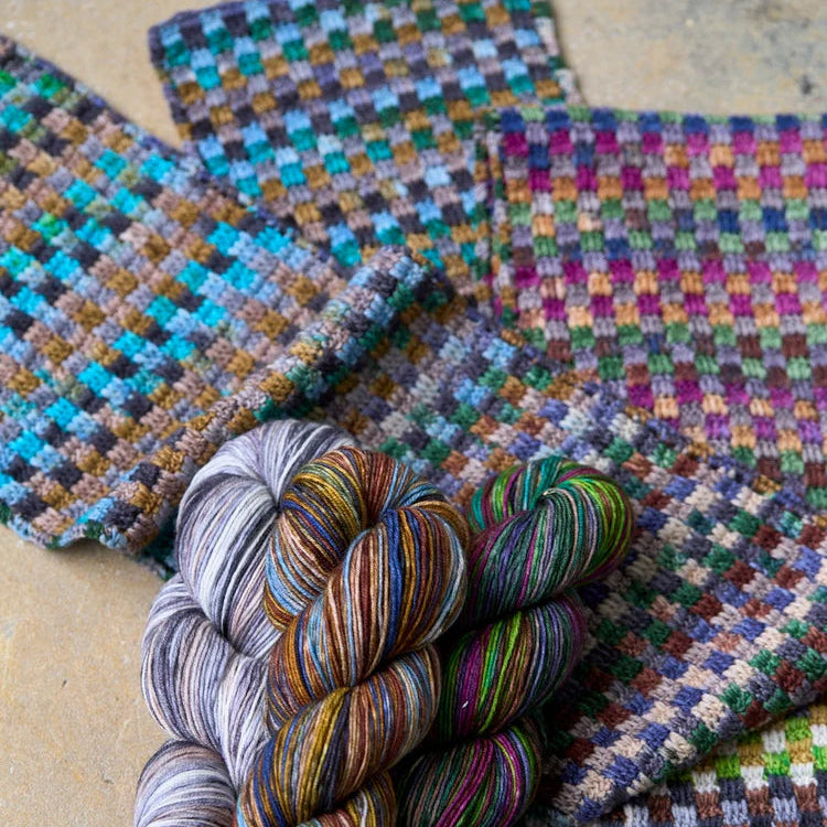 Mozaika Scarf in Cosmati Colorway