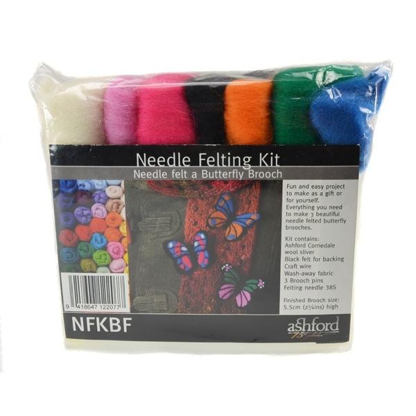 Ashford Needle Felting Kit - Butterflies