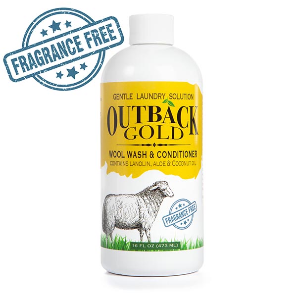 Outback Gold Wool Wash - Fragrance Free | The Woolery