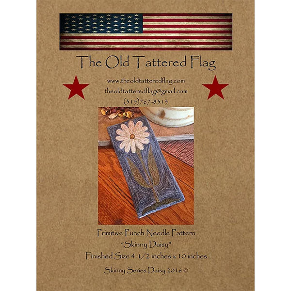 Punch Needle Pattern - Skinny Daisy - 671983591153
