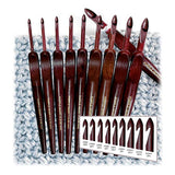 Purple Heart Ergonomic Crochet Hook