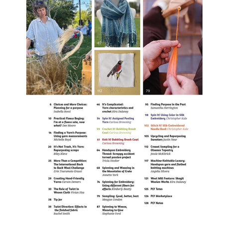 PLY Magazine - 2026 Summer Table of Contents