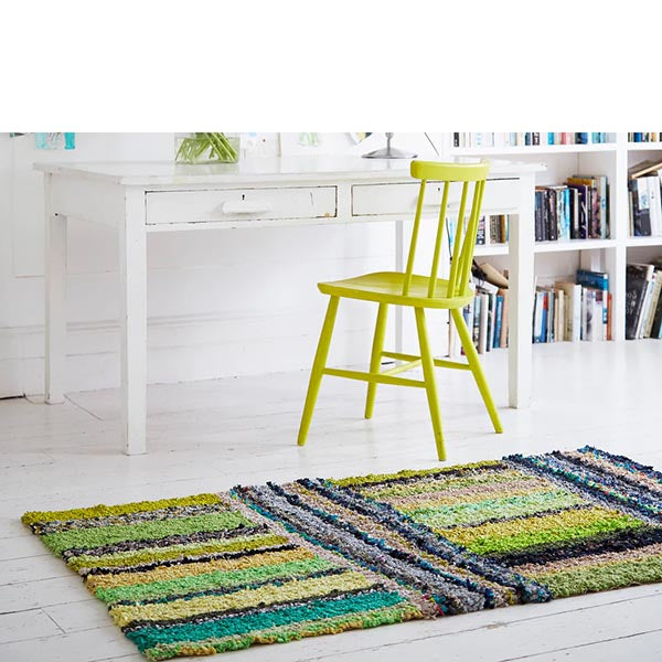 Wool Rag Ragged Life Wool Rag Rug Blanket Yarn | The Woolery