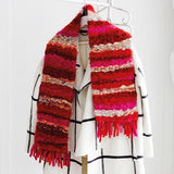 Wool Rag Rug Blanket Yarn - Scarf