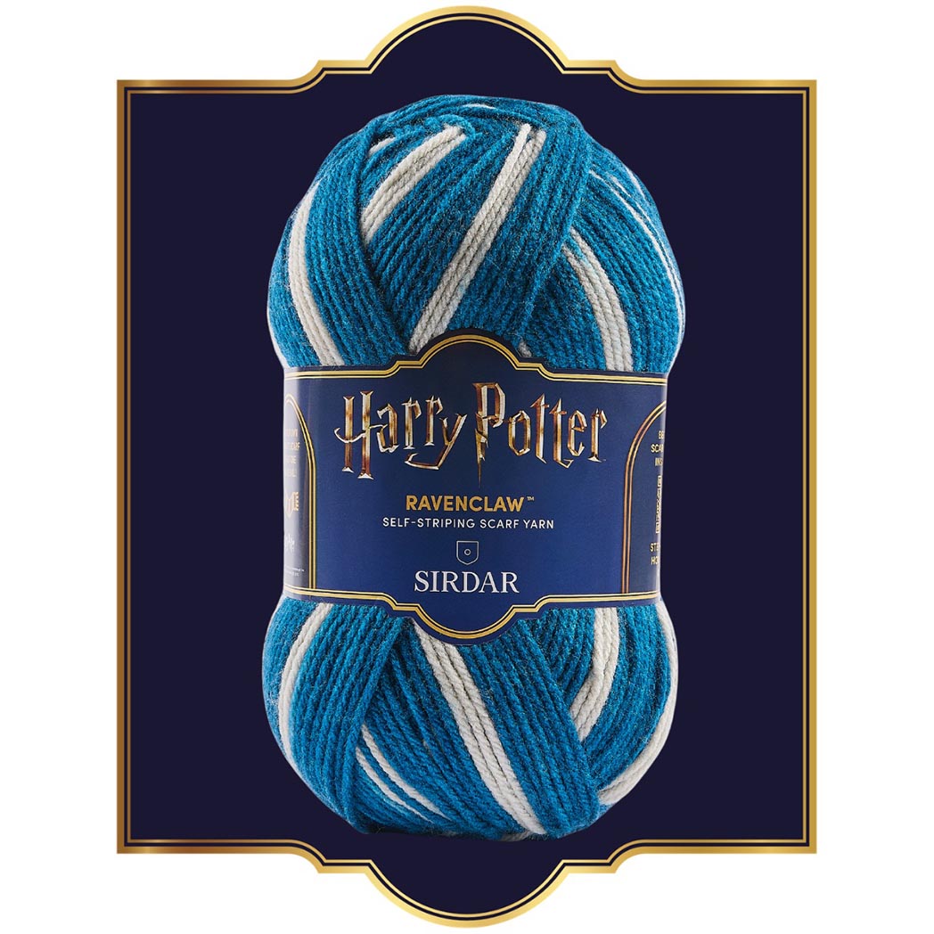 Harry Potter Scarf Yarn - Ravenclaw