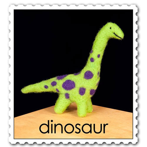 WoolPets Needle Felting Kit - Dinosaur - 907170010429