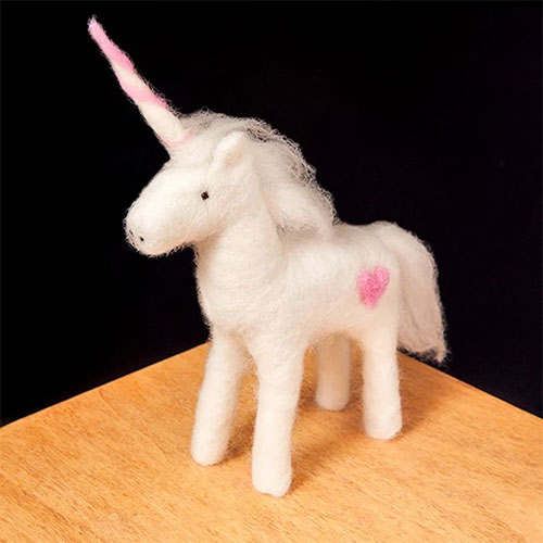 WoolPets Needle Felting Kit - Unicorn - 907170010450