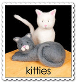 WoolPets Needle Felting Kit - Kitties - 907170010443