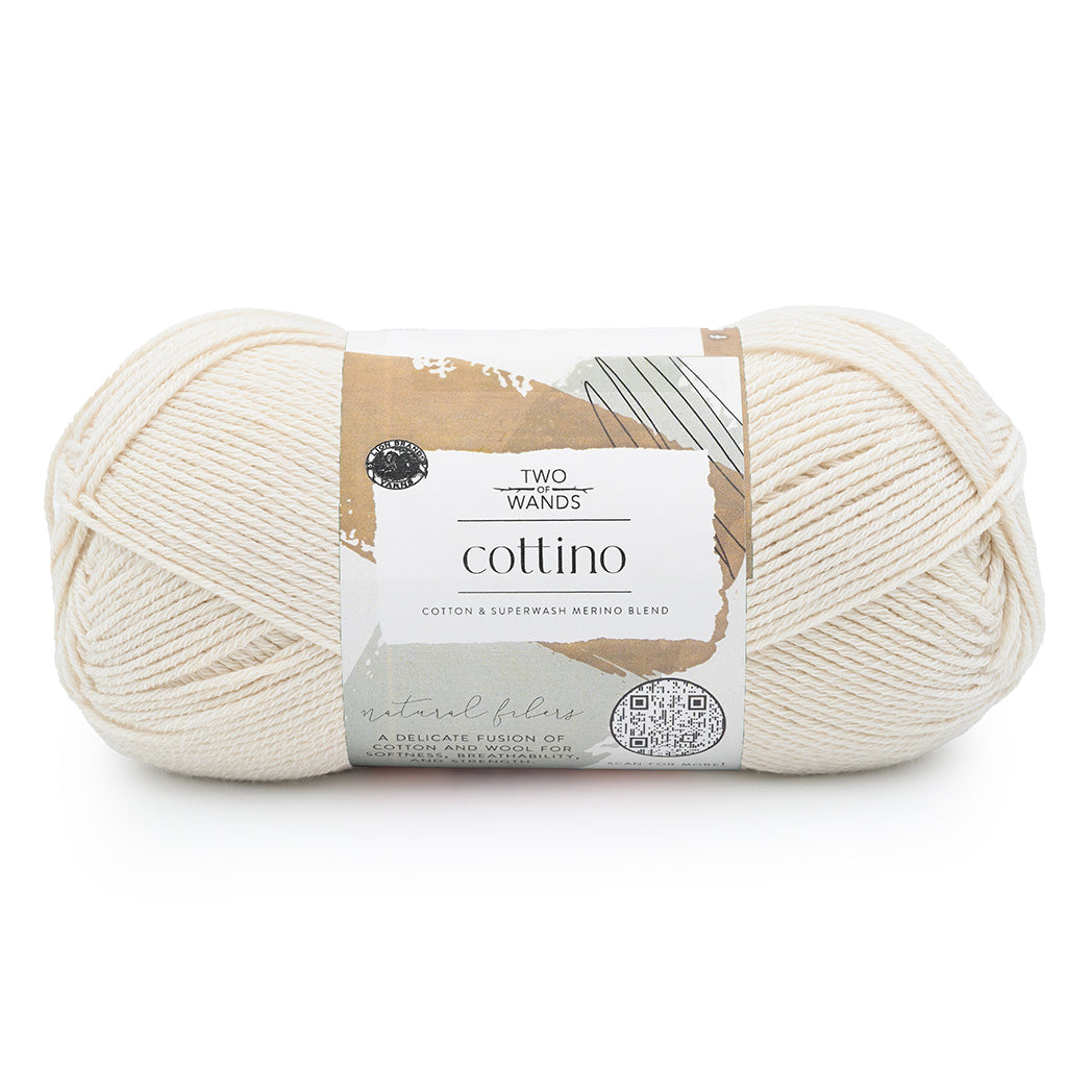 Lion Brand Cottino Yarn - Goose Down