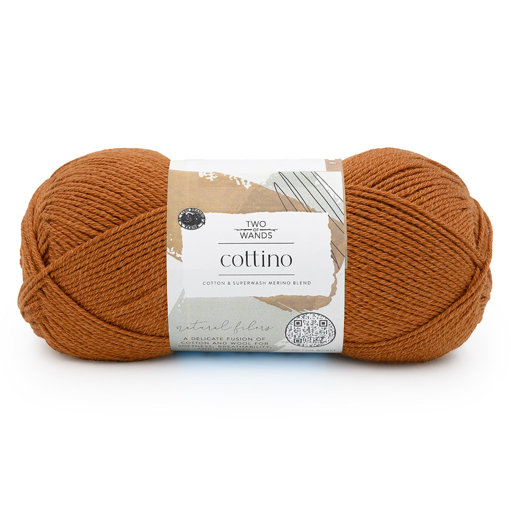 Lion Brand Cottino Yarn - Cider