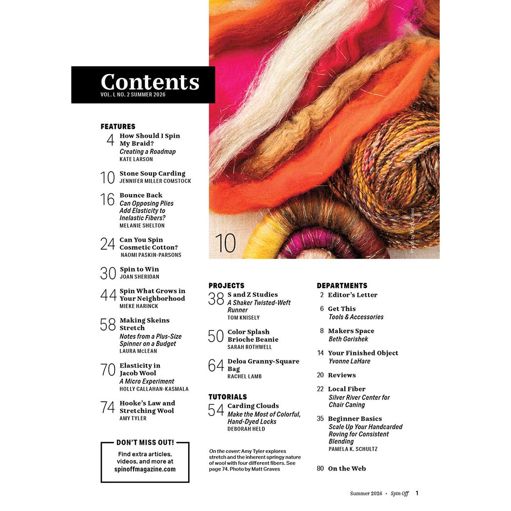 Spin Off Summer 2026 - Table of Contents