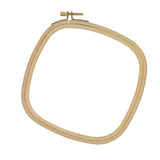 Square Wood Embroidery Hoop - 8"