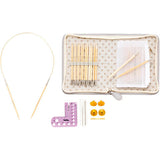 CarryC Interchangeable Bamboo Knitting Needle Long Set