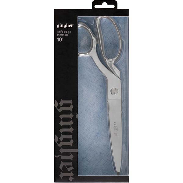 Gingher Knife Edge Bent Trimmers - Package