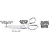 Gingher Knife Edge Bent Trimmers - Notes