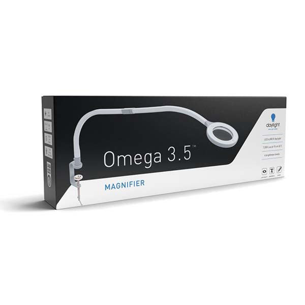 Daylight Omega 3.5 Magnifier Lamp - The Woolery