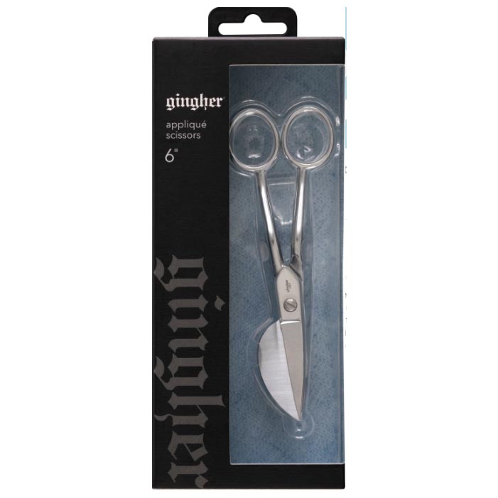 Gingher Duckbill Applique Scissors - Package