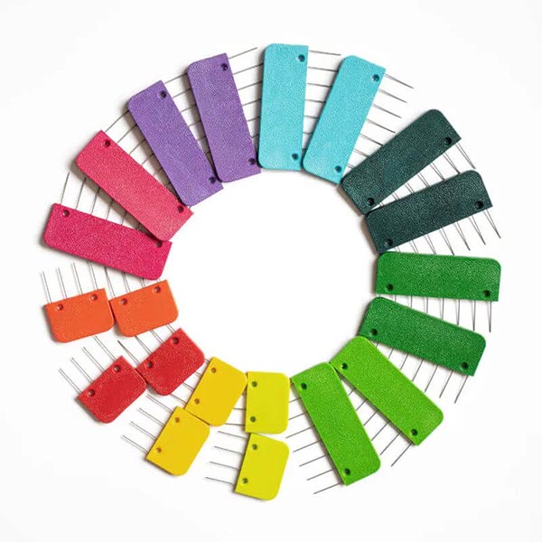 KnitPro Rainbow Knit Blockers - Color Wheel