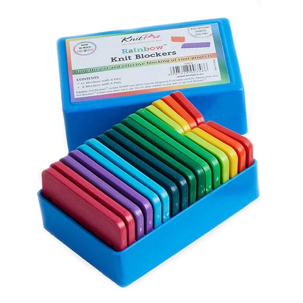 KnitPro Rainbow Knit Blockers - 8907628004156