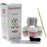 Hoooked Amigurumi DIY Kit w/ Eco Barbante Yarn - Puppy Millie - Contents