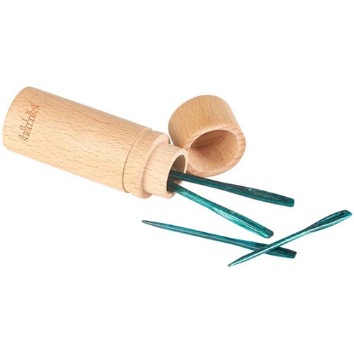 KnitPro Teal Wooden Darning Needles - 8907628028909