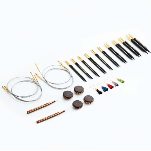 Lantern Moon Ebony Interchangeable Needle Set - Components