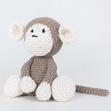 Hoooked Amigurumi DIY Kit w/ Eco Barbante Yarn - Monkey Mace - 8719874832588