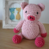 Hoooked Amigurumi DIY Kit w/ Eco Barbante Yarn - Piglet Maggie - 8720629395098