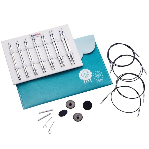 Nova Cubics Deluxe Interchangeable Knitting Needle Set - 8907628069285