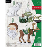 Bucilla Felt Ornaments Applique Kit - Nordic Noel - Package Cover
