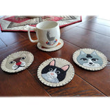 Felt Coaster Kit - Cats - Lifestyle