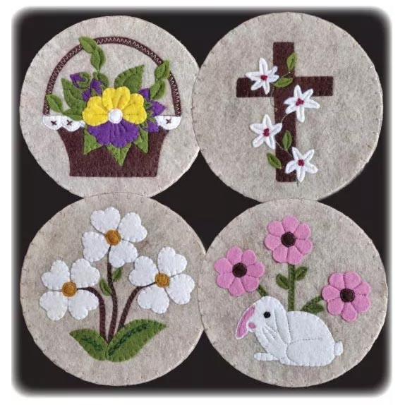 Felt Coaster Kit - Spring - 6330005220009