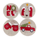 Felt Coaster Kit - Christmas
