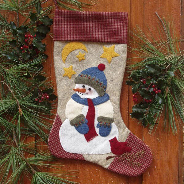 Snowman Stocking Kit - 633162010107