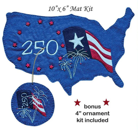 Felt Mat Kit - USA 250