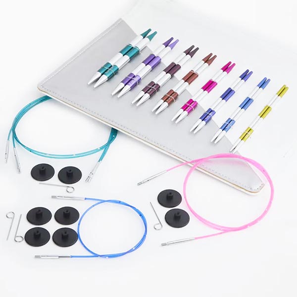 SmartStix Deluxe Interchangeable Circular Needle Set | The Woolery