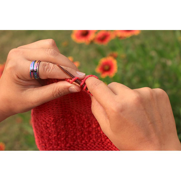 Rainbow Row Counter Ring