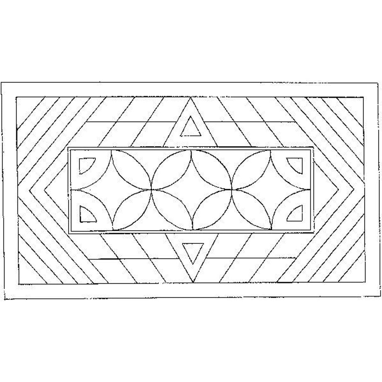 Shaker Geometric - Pattern Sketch