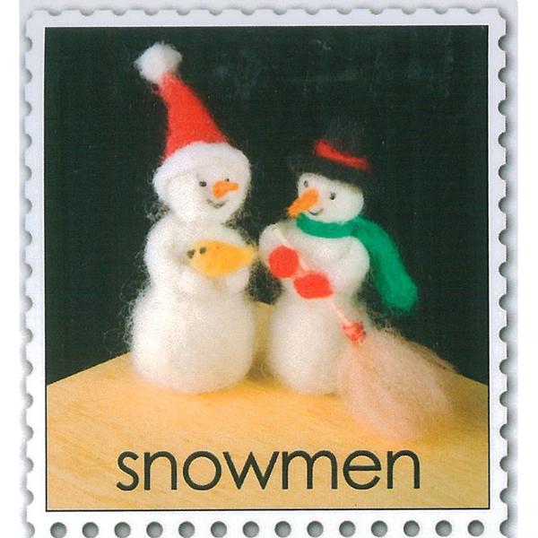 WoolPets Needle Felting Kit - Snowmen - 907170010115