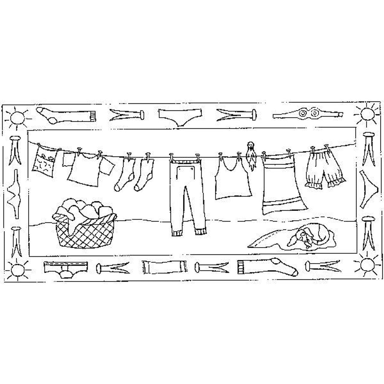 Susan's Clothesline Rug Pattern