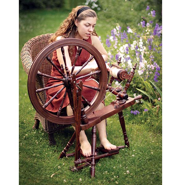 Kromski Symphony Spinning Wheel - Walnut | The Woolery