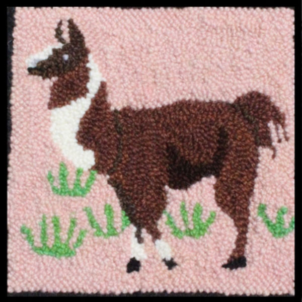 Rug Punch Kit - Llama