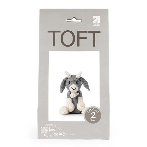 TOFT Crochet Kit - Audrey the Goat - Package