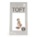 TOFT Crochet Kit - Barney the Barn Owl - Package