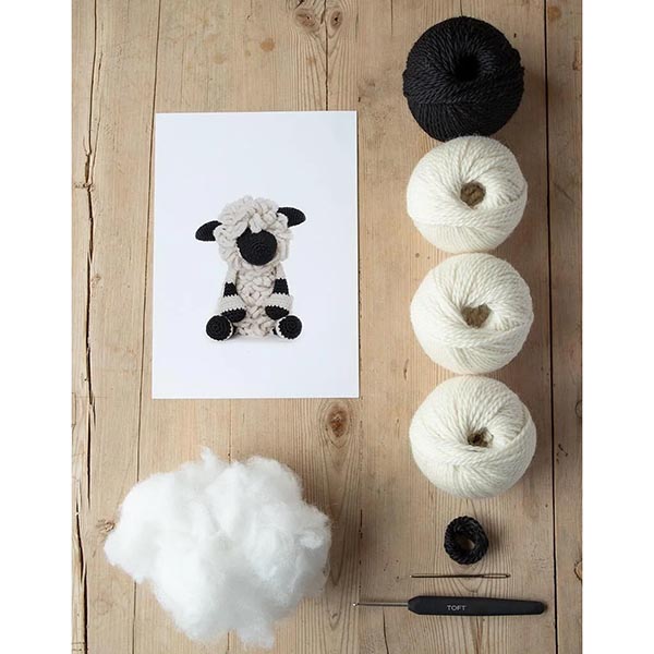 TOFT Crochet Kit - Lisa the Black Nosed Sheep | The Woolery