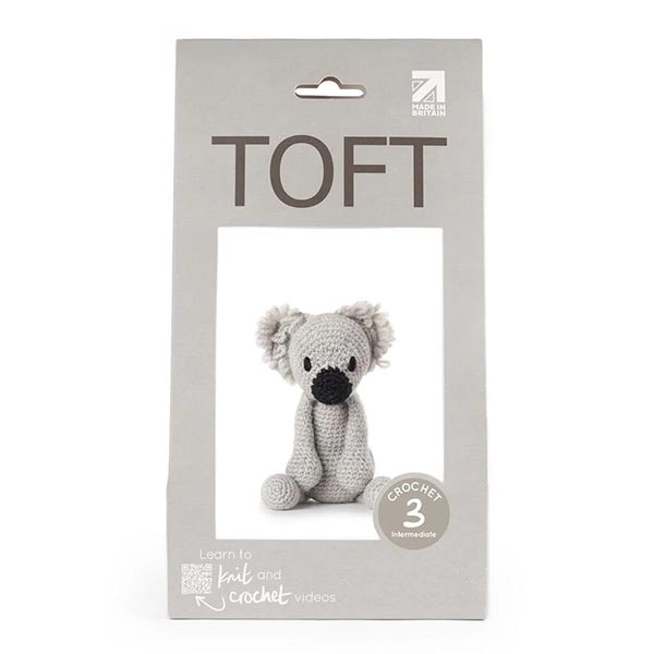 TOFT Crochet Kit - Samuel the Koala - Package