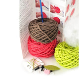 The Pudgy Rabbit Crochet Kit - Apple - Contents