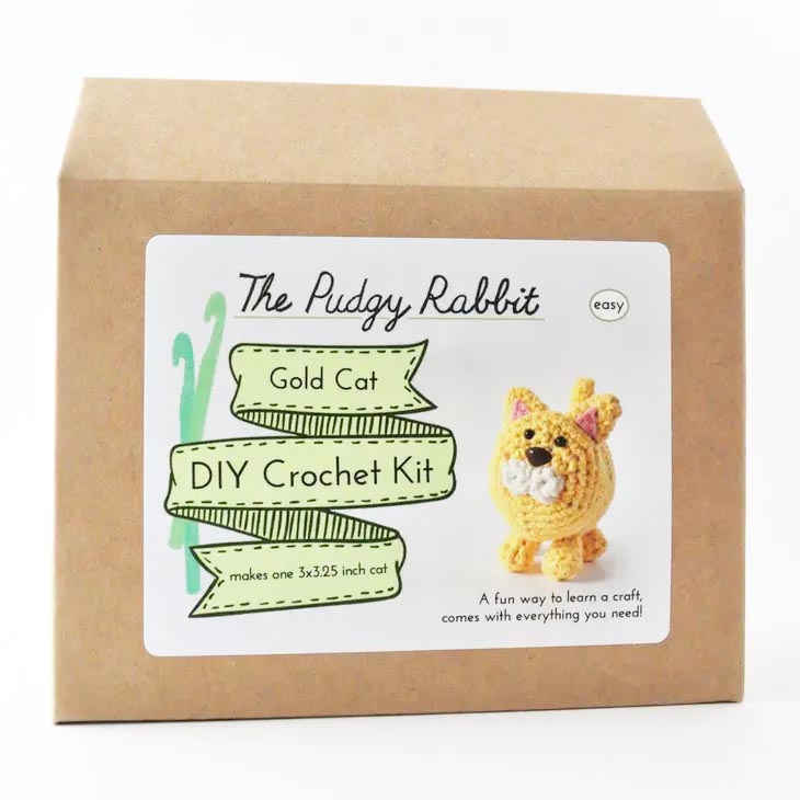 The Pudgy Rabbit Crochet Kit - Cat - c