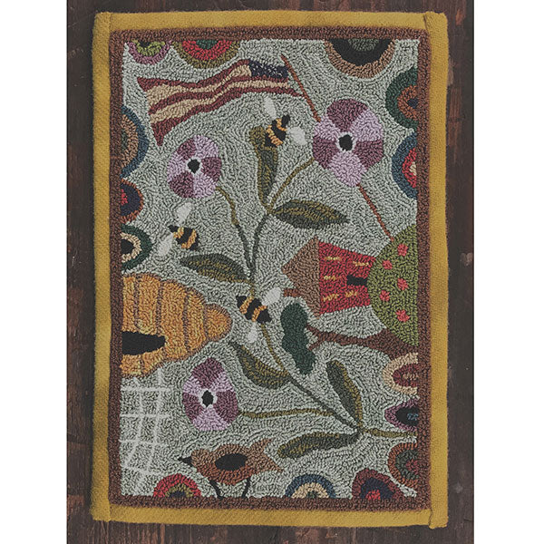 Punch Needle Pattern - Bee Grateful - 816193007081