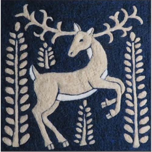 Tapestry Felting Kit - Scandinavian Reindeer II